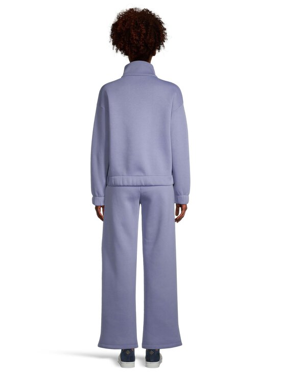 NOOM - Jolie Zip Collar -collegepaita - SMOKY BLUE | Stockmann - photo 3