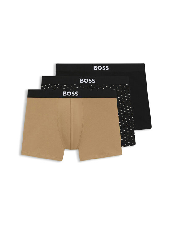 BOSS - One-bokserialushousut 3 -pack - OPEN BEIGE | Stockmann - photo 1