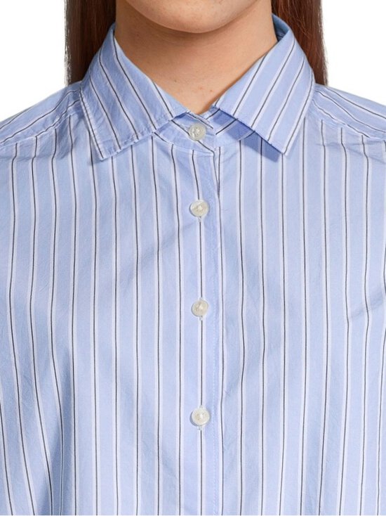 Lexington - Casual Organic Poplin -paitapusero - 576 BLUE MULTI STRIPE | Stockmann - photo 4