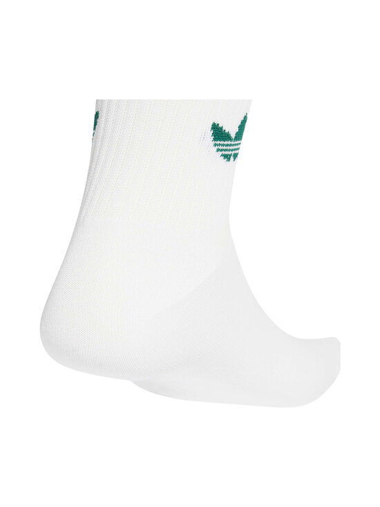 adidas Originals - 3 Stripes Crew zeķes 3 pāru komplekts - KD8250 OWHITE/OWHITE/OWHITE | Stockmann - photo 4