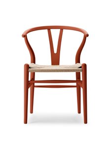Carl Hansen&Son - CH24 Wishbone -tuoli - ORANSSI,PUNAINEN | Stockmann