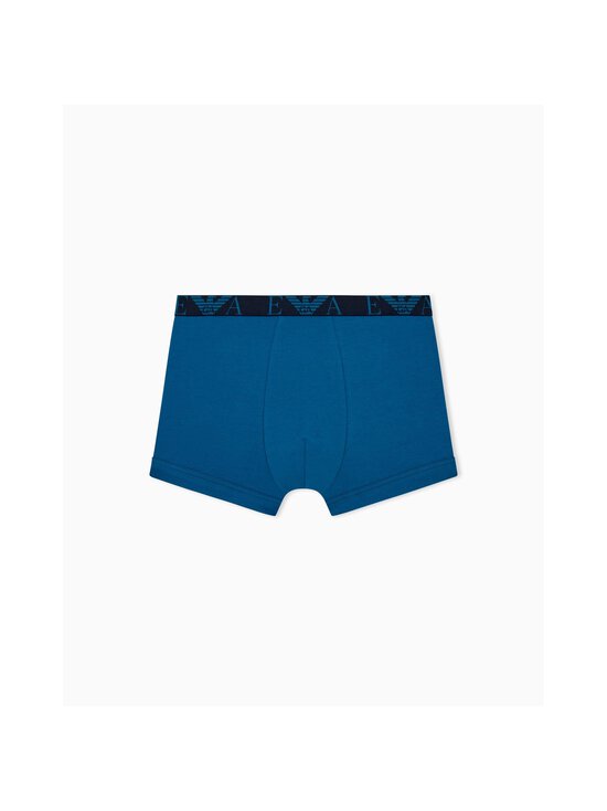 Emporio Armani - Bokserid Trunk, 3-pakk - MB637 OCTA/LG MEL GREY/BLU | Stockmann - photo 4