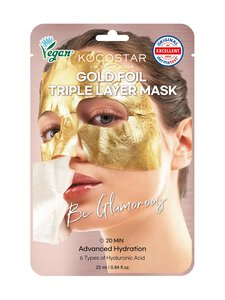 KOCOSTAR - Kangasmask Premium Gold Foil Triple Layer Mask KOCOSTAR - Kangasmask Premium Gold Foil Triple Layer Mask | Stockmann