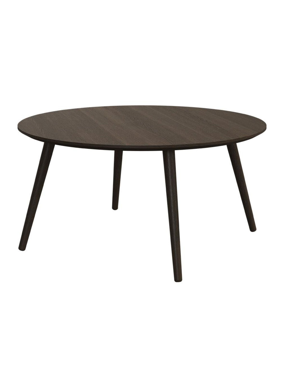 Bornholm-sohvapöytä ⌀ 80 cm K 38 cm tumma tammi