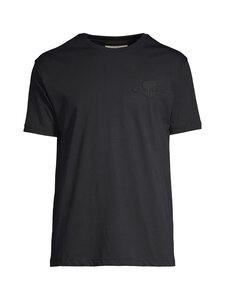 GANT - Regular Tonal Shield T-paita - 5 BLACK GANT - Regular Tonal Shield T-paita - 5 BLACK | Stockmann