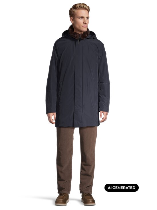 Moncler - Okefen Short -parkatakki - 742 NAVY | Stockmann - photo 2