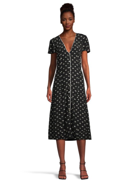 Tommy Jeans - TJW Button Midi kleita - 0GK BLACK FLORAL AOP - photo 2 Tommy Jeans - TJW Button Midi kleita - 0GK BLACK FLORAL AOP | Stockmann - photo 2