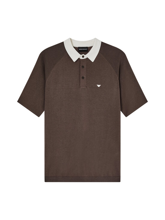 Emporio Armani - Kootud polosärk - AF25247 U6200 MAJOR BROWN | Stockmann - photo 1