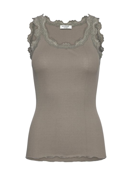 Rosemunde - RWBabette U-Neck Lace -toppi - 051 DRIED SAGE | Stockmann - photo 1