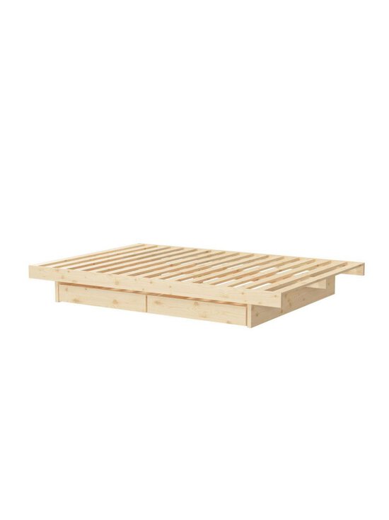 Karup - Kanso-sänkyrunko laatikoilla 140 x 200 cm - BEIGE | Stockmann - photo 1