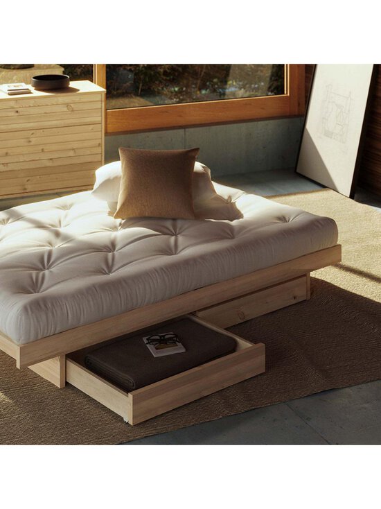 Karup - Kanso-sänkyrunko laatikoilla 140 x 200 cm - BEIGE | Stockmann - photo 5