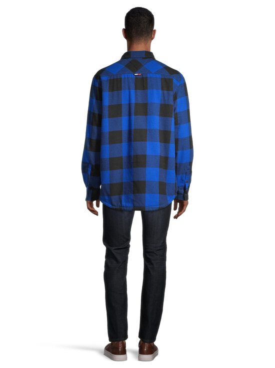 Tommy Jeans - Sherpa Flaneļa krekls - C65 COBALT/ CHECK - photo 3 Tommy Jeans - Sherpa Flaneļa krekls - C65 COBALT/ CHECK | Stockmann - photo 3