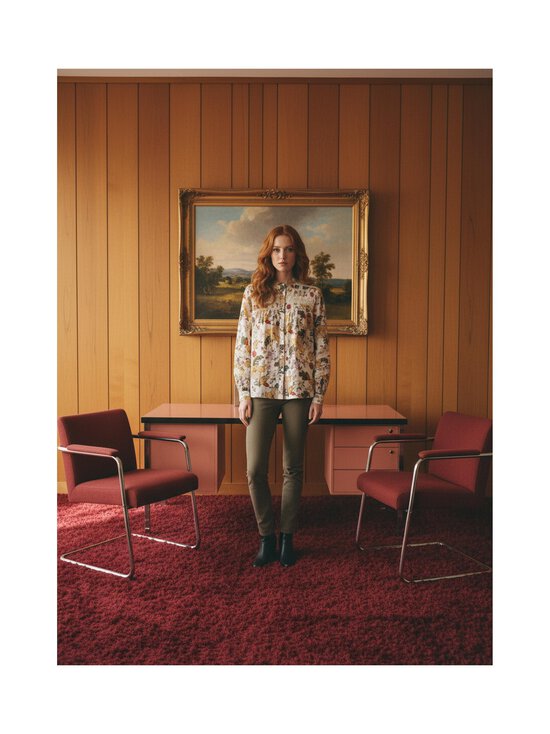 MOS MOSH - MMBell Flowwa -paitapusero - 180 ECRU | Stockmann - photo 5