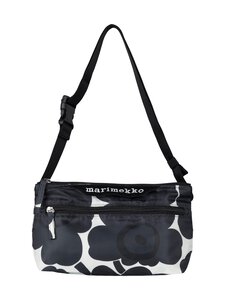 Marimekko - Neat Crossbody Unikko S pleca soma - 919 DARK GREY, OFF-WHITE | Stockmann