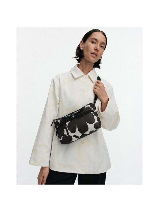 Marimekko - Neat Crossbody Unikko S pleca soma - 919 DARK GREY, OFF-WHITE | Stockmann - photo 4