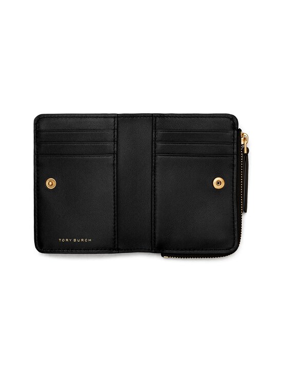 Tory Burch - Kira Chevron Bi Fold -nahkalompakko - BLACK - photo 3 Tory Burch - Kira Chevron Bi Fold -nahkalompakko - BLACK | Stockmann - photo 3