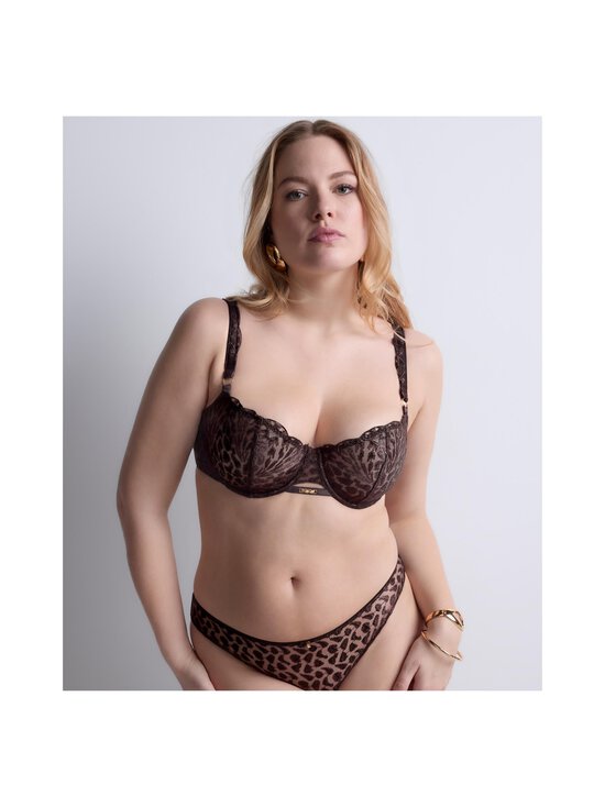 Aubade - Crazy In Love Underwired Half-cup -rintaliivit - SATIN BROWN | Stockmann - photo 2