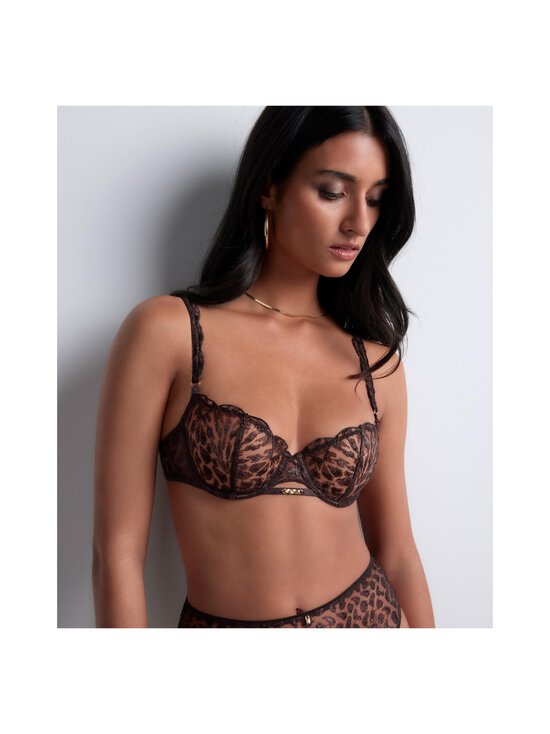 Aubade - Crazy In Love Underwired Half-cup -rintaliivit - SATIN BROWN | Stockmann - photo 5