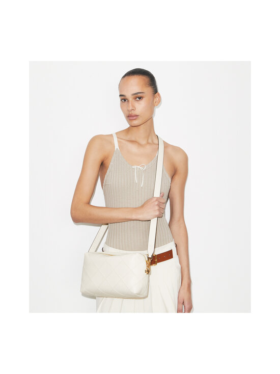 Tory Burch - Fleming Soft Large Crossbody pleca soma - LIGHT CREAM | Stockmann - photo 5
