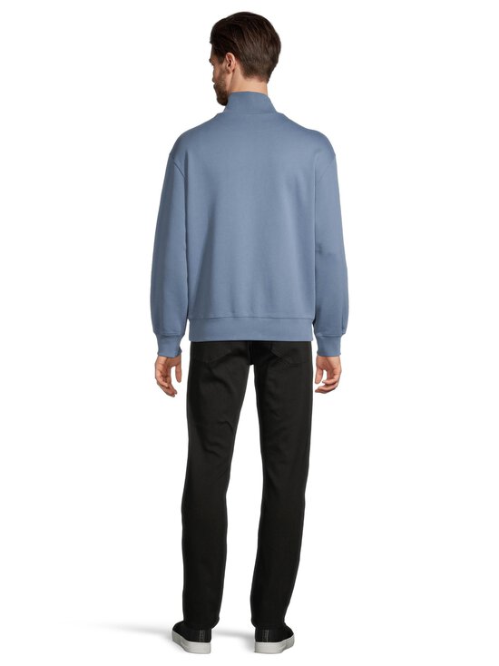 Maison Kitsuné - Fox Head Comfort Half Zip -collegepaita - 0380 BERING SEA | Stockmann - photo 3