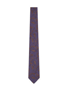 Eton - Paisley-silkkisolmio - BROWN | Stockmann