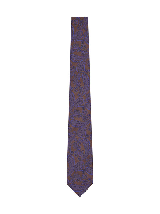 Eton - Paisley-silkkisolmio - BROWN | Stockmann - photo 1