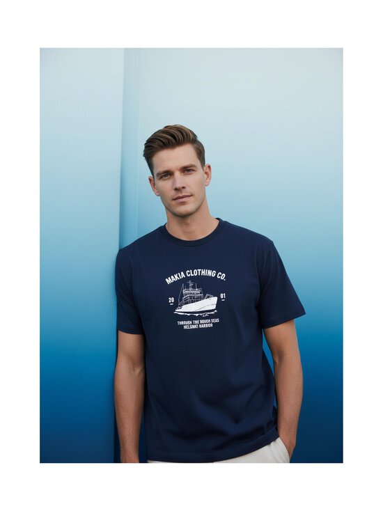 Makia - Urho t-krekls - 689 DARK NAVY | Stockmann - photo 3