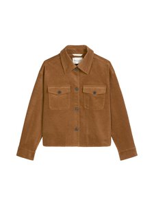 Marc O'Polo - Boxy Shape Modern -päällyspaita - 754 WARM BROWN | Stockmann