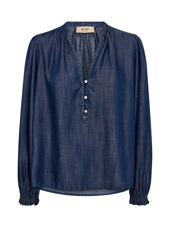 MOS MOSH - MMTazzin Dow Blouse -paita - 468 SALUTE NAVY | Stockmann - photo 1