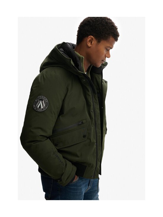 Superdry - City Padded Bomber -toppatakki - 1KM SURPLUS GOODS OLIVE GREEN | Stockmann - photo 5