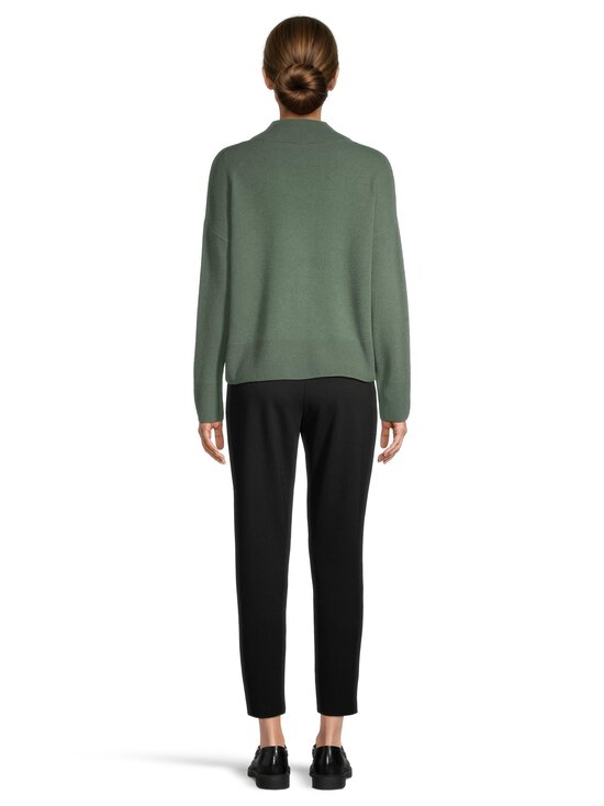 ESSENTIALS by Stockmann - Sicilia Loose Fit -kashmirneulepusero - GREEN - VIRIDIAN MC-27212 | Stockmann - photo 3