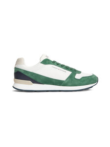 Tommy Hilfiger - Light Eva Runner -sneakerit - 0F5 ECRU/STREET GREEN | Stockmann