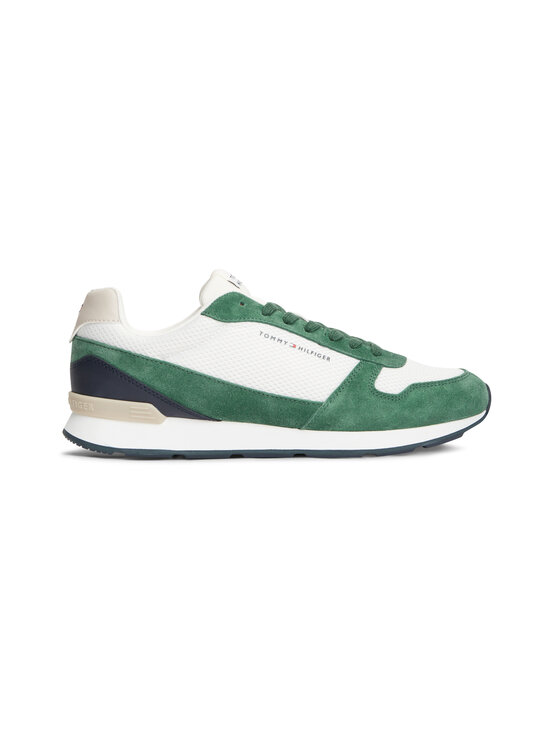 Tommy Hilfiger - Light Eva Runner -sneakerit - 0F5 ECRU/STREET GREEN | Stockmann - photo 1