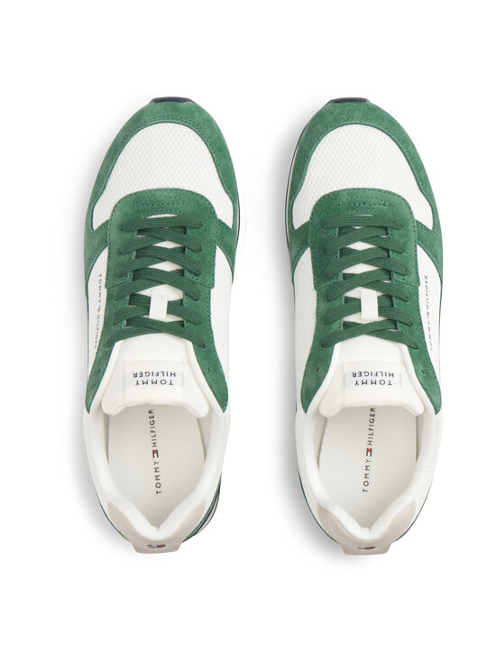 Tommy Hilfiger - Light Eva Runner -sneakerit - 0F5 ECRU/STREET GREEN | Stockmann - photo 2