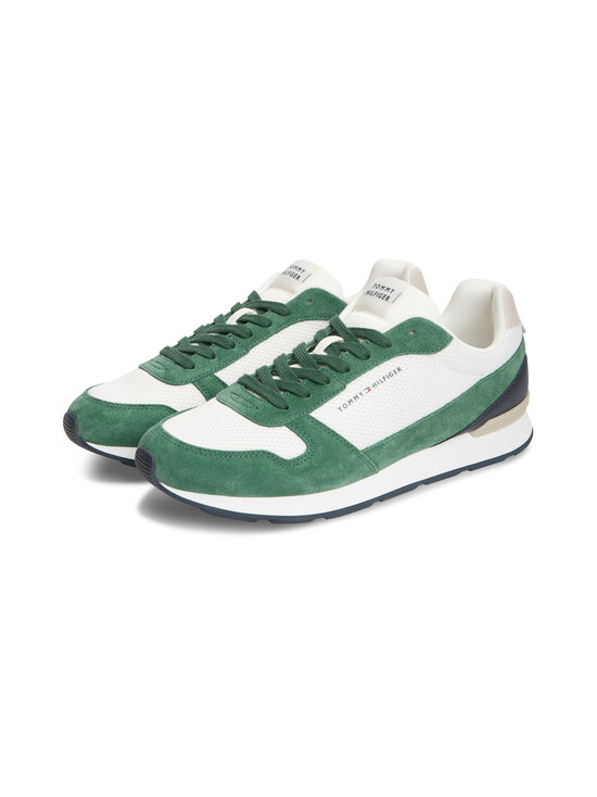 Tommy Hilfiger - Light Eva Runner -sneakerit - 0F5 ECRU/STREET GREEN | Stockmann - photo 4