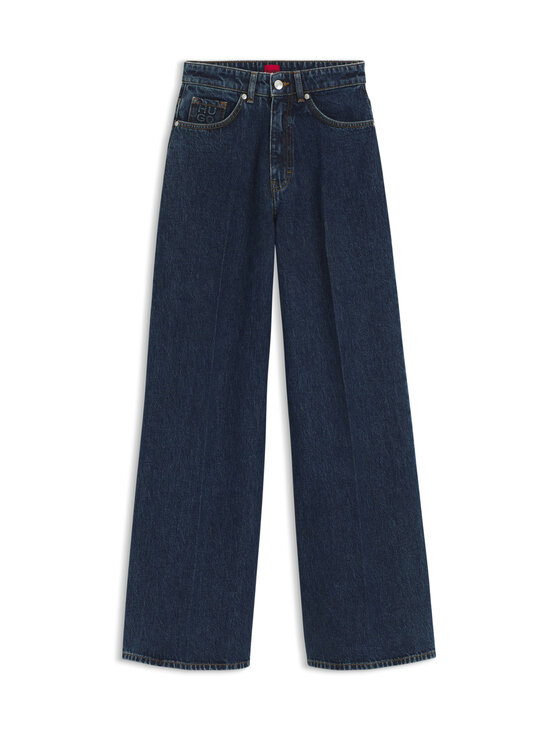 HUGO - Leveälahkeiset farkut - NAVY | Stockmann - photo 1