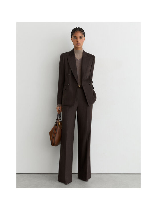 Reiss - Dawson Herringbone -kaksirivinen bleiseri - 22 CHOCOLATE BROWN | Stockmann - photo 7