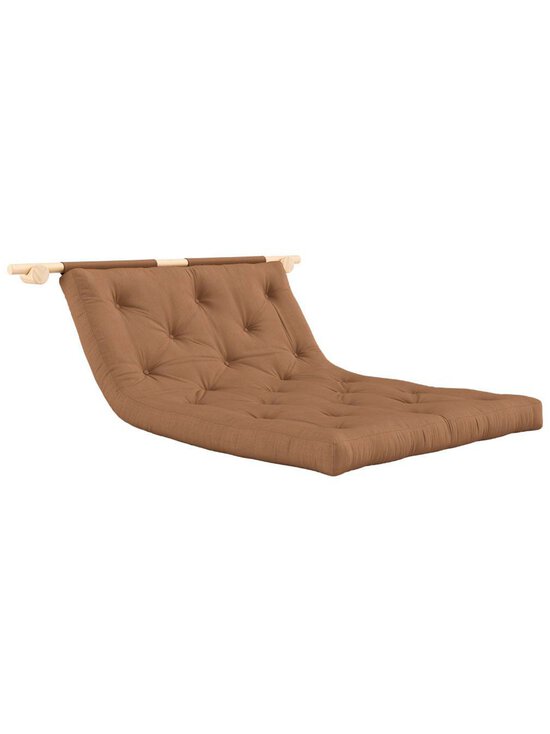 Karup - Hooked-futonsohva mocca / mänty 135 x 200 cm - BROWN | Stockmann - photo 3