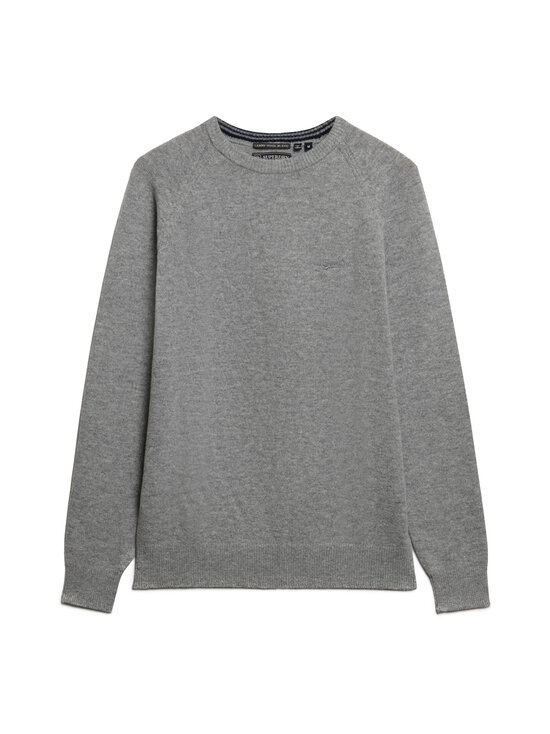 Superdry - Wool Blend -neule - 41Q LIGHT GREY MARL | Stockmann - photo 1