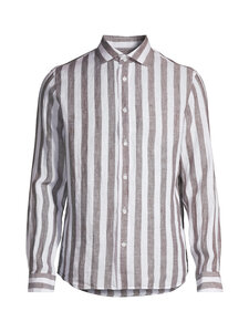 Matinique - MAmarc Short -kauluspaita - 130 CHOCOLATE BROWN | Stockmann