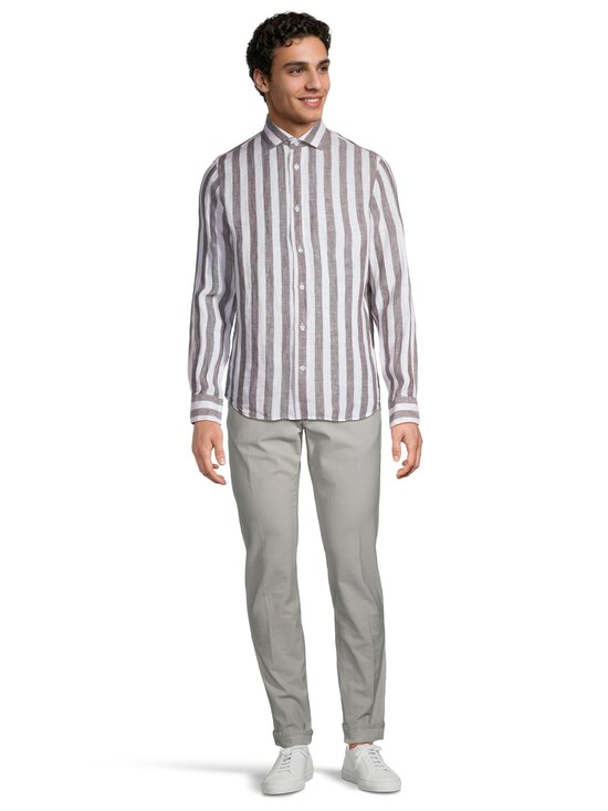 Matinique - MAmarc Short -kauluspaita - 130 CHOCOLATE BROWN | Stockmann - photo 2