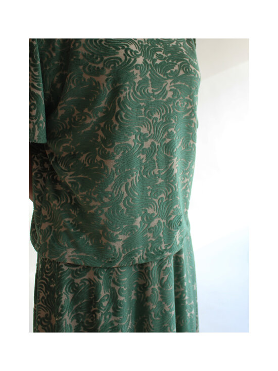 Lili Marleena - T-särk Jacquard Velvet - GREEN | Stockmann - photo 7