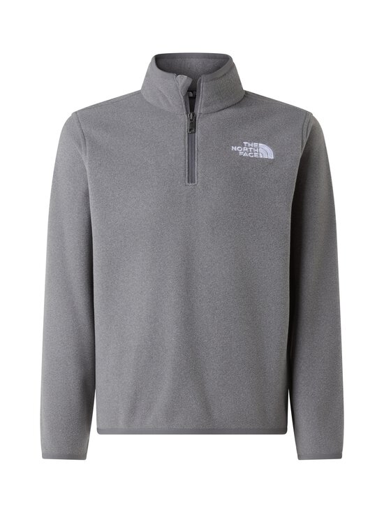 The North Face - Teen Glacier 1/4 Zip -fleecepaita - CQI TNF MID GREY HE | Stockmann - photo 1