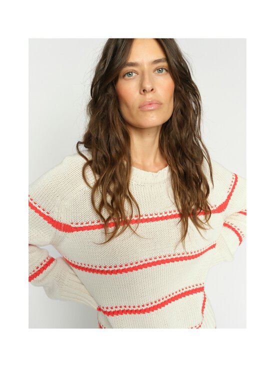 MOS MOSH - MMRola Bine Stripe -neule - 167 SPICY ORANGE | Stockmann - photo 4