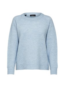 Selected - SlfLulu-villasekoiteneule - CASHMERE BLUE DETAIL:MELANGE | Stockmann