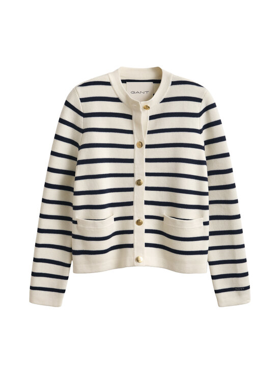 GANT - Puuvillaneuletakki - 130 CREAM | Stockmann - photo 1