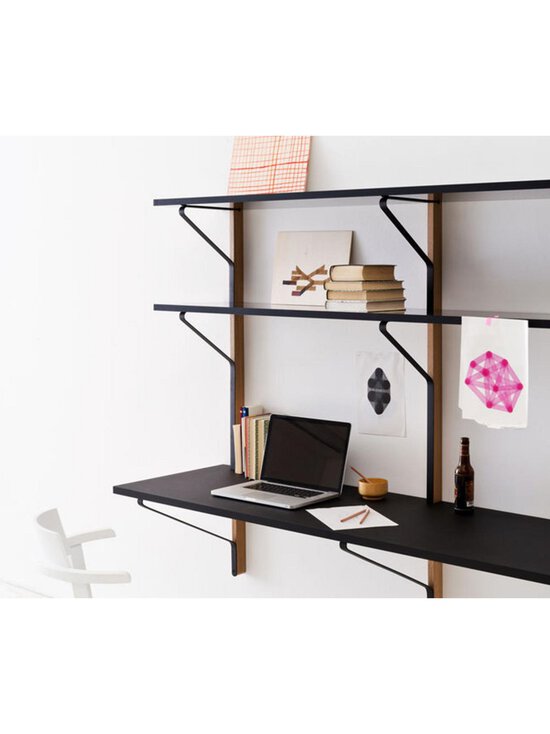 Artek - Kaari-seinähylly työtasolla - MUSTA,TAMMI | Stockmann - photo 2