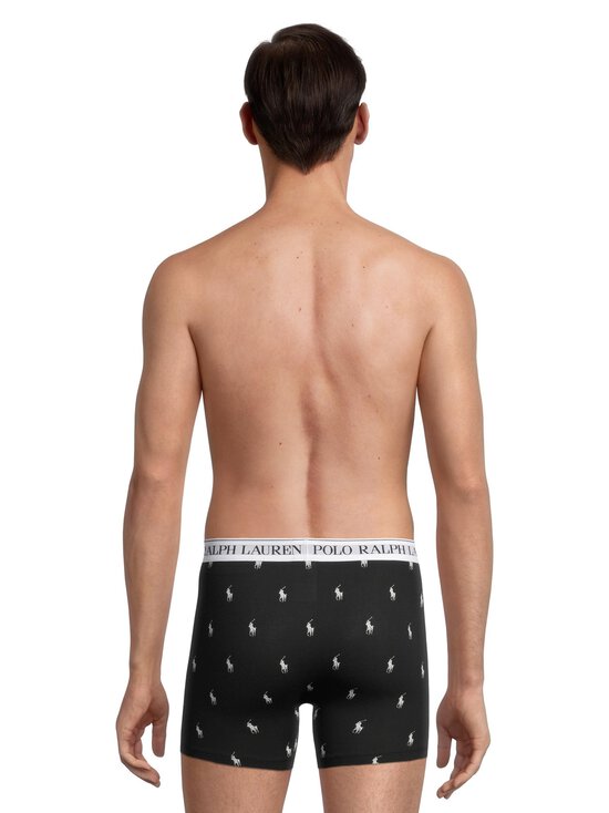 Polo Ralph Lauren - Bokseršorti 3p. - 3PK BLACK AOPP/CHRCL HTR/WHITE - photo 3 Polo Ralph Lauren - Bokseršorti 3p. - 3PK BLACK AOPP/CHRCL HTR/WHITE | Stockmann - photo 3
