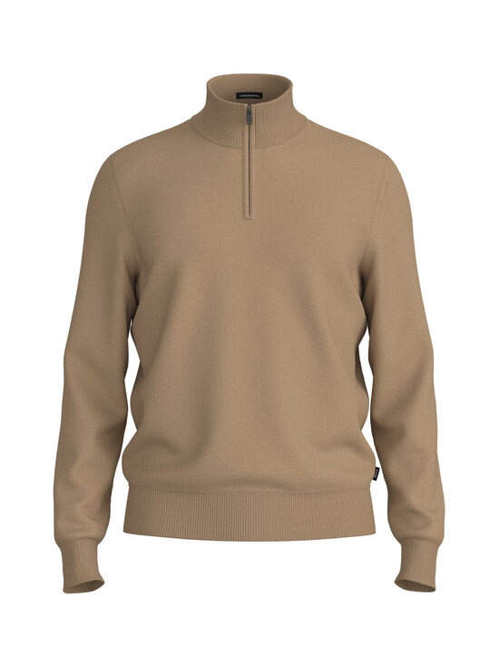 BOSS - Ebenji Half-Zip -neule - MEDIUM BEIGE | Stockmann - photo 1