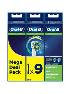 Oral-B - Hambaharja otsikud CrossAction, 9 tk - WHITE Oral-B - Hambaharja otsikud CrossAction, 9 tk - WHITE | Stockmann